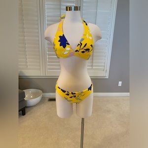 Seafolly Bikini (1 bikini top and 2 different bottoms) Size 10 top/8 bottom NWOT